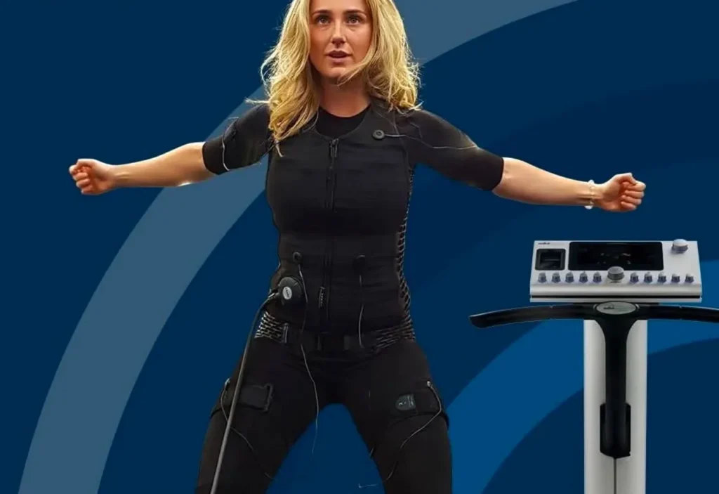 Training met een EMS-pak van Bodytec